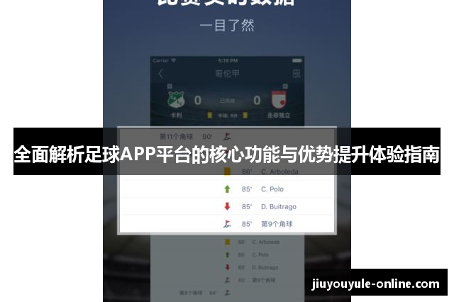 全面解析足球APP平台的核心功能与优势提升体验指南