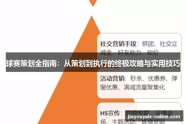 球赛策划全指南：从策划到执行的终极攻略与实用技巧