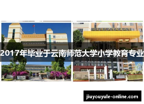 2017年毕业于云南师范大学小学教育专业